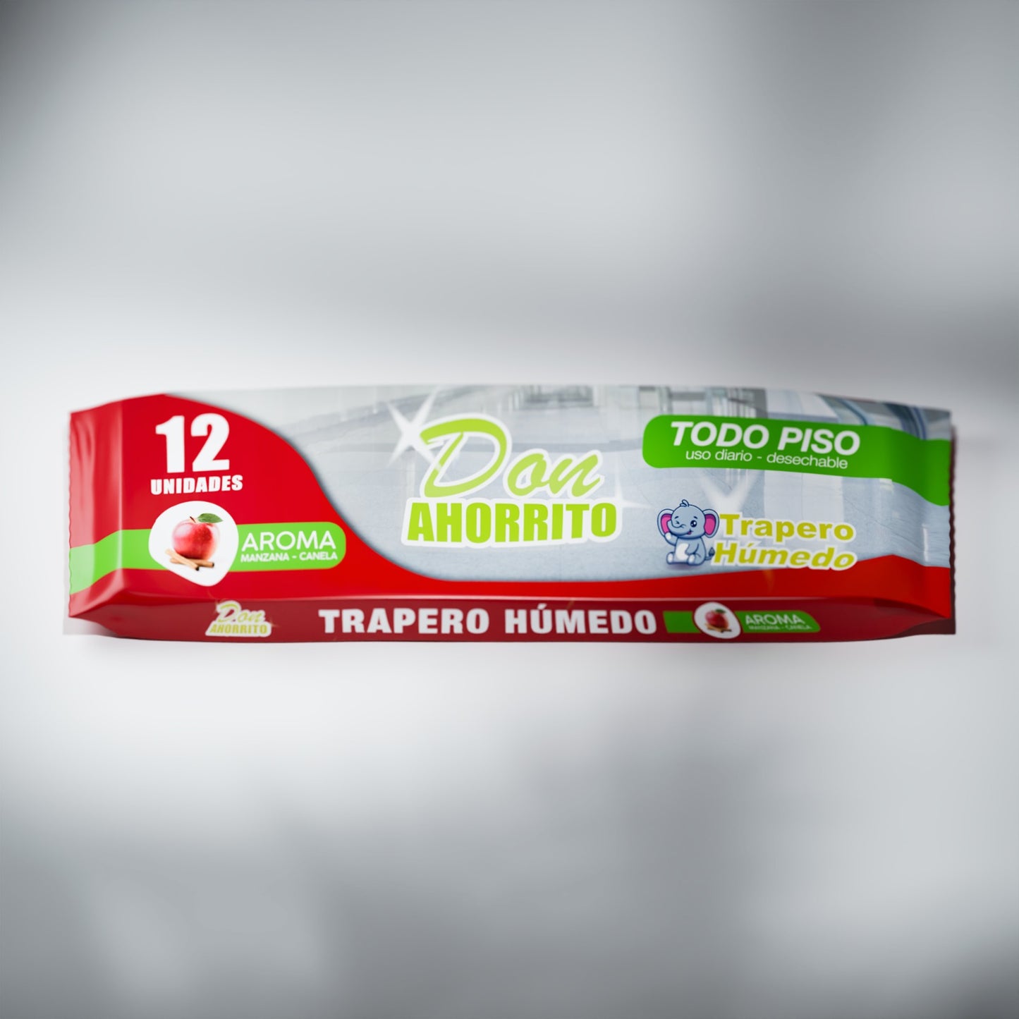 Trapero Húmedo Don Ahorrito Todo Piso 12 UN Caja 12 Paquetes
