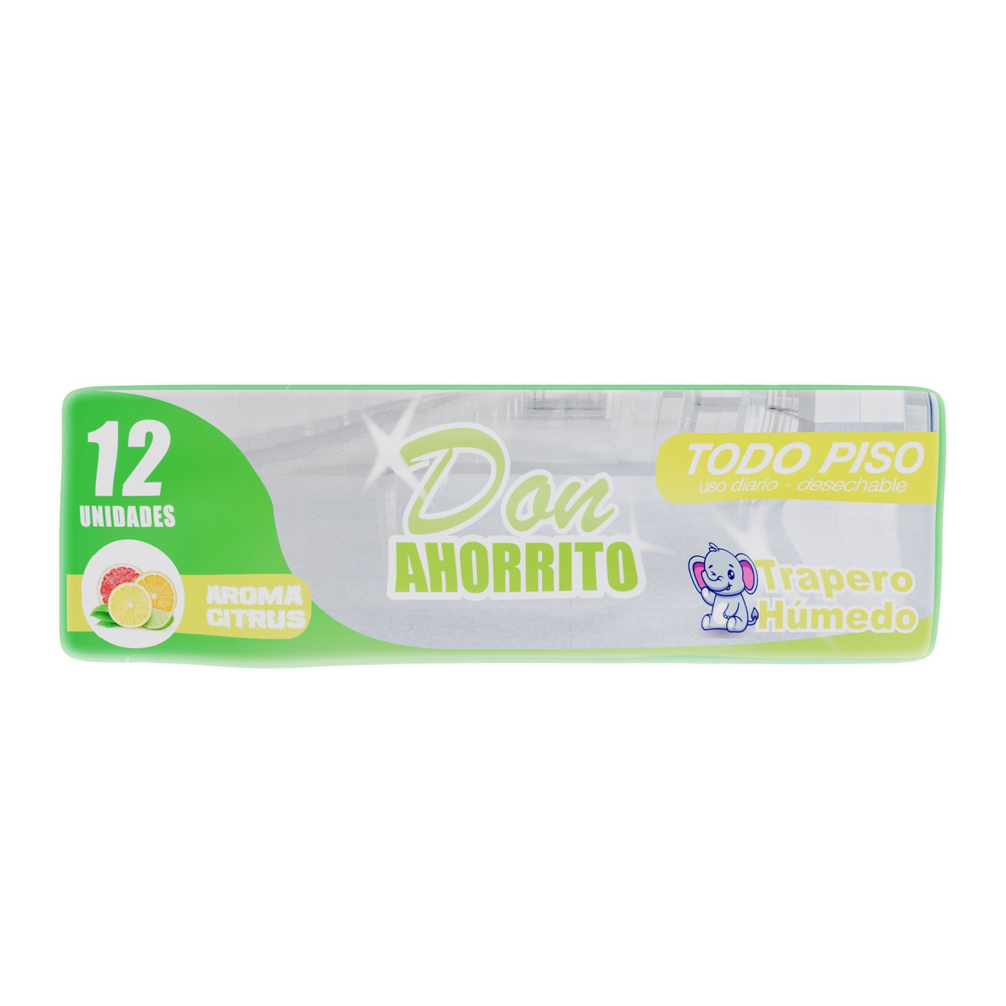 Trapero Húmedo Don Ahorrito Todo Piso 12 UN Caja 12 Paquetes