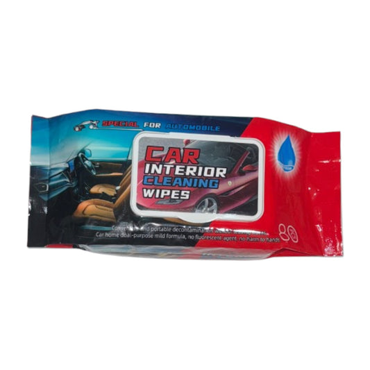 Toalla Humeda para interior Autos 80UN CAJA 24 PAQUETES